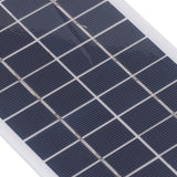 Polycrystalline Silicone Solar Panel 5W 12V High Light Transmittance Portable Solar Panel Charger for Street Lighting
