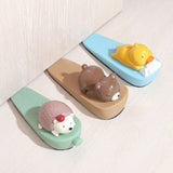 Cute Animal Door Stop Collision Prevention Windproof Prevent Slipping Funny Decorative Wedge Door Stopper Little Bear - 45-Degree Angle