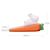 Cute Animal Door Stop Collision Prevention Windproof Prevent Slipping Funny Decorative Wedge Door Stopper Rabbit