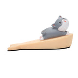 Cute Animal Door Stop Collision Prevention Windproof Prevent Slipping Funny Decorative Wedge Door Stopper Kitten