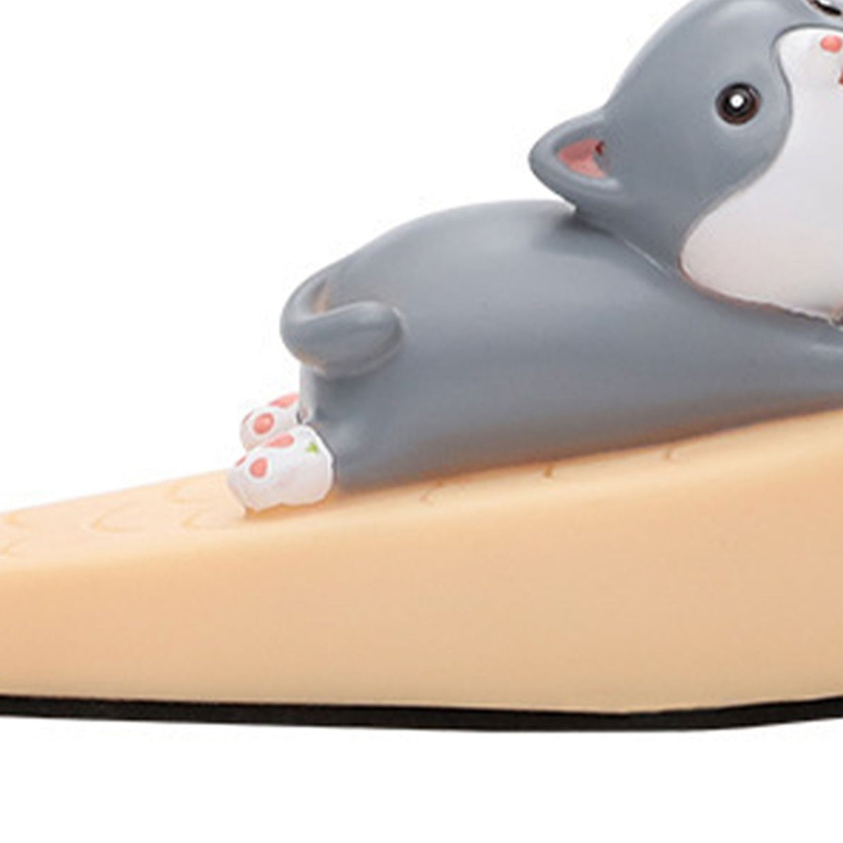 Cute Animal Door Stop Collision Prevention Windproof Prevent Slipping Funny Decorative Wedge Door Stopper Kitten