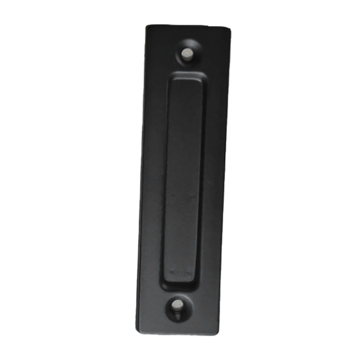 Sliding Barn Door Handle Carbon Steel 4.8mm Thick Double Sided Barn Door Push Pull Handle Black Round Handle