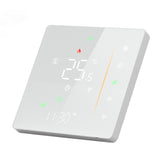 Smart Thermostat WiFi Programmable Phone App Control Water Floor Heating Temperature Controller for Tuya AC 95‑240V White