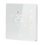 Smart Thermostat WiFi Programmable Phone App Control Water Floor Heating Temperature Controller for Tuya AC 95‑240V White