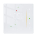 Household Smart Thermostat Programmable App Voice Control Electric Floor Heating Temperature Controller for ZigBee AC 95‑240V White