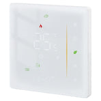 Household Smart Thermostat Programmable App Voice Control Electric Floor Heating Temperature Controller for ZigBee AC 95‑240V White