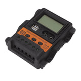 12V 24V Dual USB Solar Charge Controller PWM Photovoltaic Solar Panel Charge Regulator with LCD Display 30A
