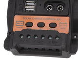 12V 24V Dual USB Solar Charge Controller PWM Photovoltaic Solar Panel Charge Regulator with LCD Display 30A - Extra Image