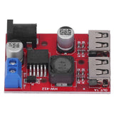 DC 6V‑30V to 5V Solar Controller Circuit Board Voltage Stabilizing Controller Solar Power Buck USB Circuit Board - Extra Image