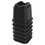 6Pcs Furniture Risers Multifunction 5in Height Black Plastic Furniture Leg Extender for Office Home Sofa