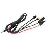 1 to 4 Solar Panel Plug to DC 5.5x2.1mm Adapter Extension Power Cable Solar Panel Charger Connecting Cable - Extra Image