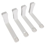 4Pcs Bed Sheet Holders Clips Waterproof Skid Resistance Strong Clamping Force Quilt Sheet Buckle for Mattress Sofa Cover - Front View