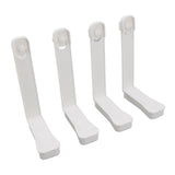 4Pcs Bed Sheet Holders Clips Waterproof Skid Resistance Strong Clamping Force Quilt Sheet Buckle for Mattress Sofa Cover - Side View