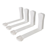4Pcs Bed Sheet Holders Clips Waterproof Skid Resistance Strong Clamping Force Quilt Sheet Buckle for Mattress Sofa Cover - 45-Degree Angle