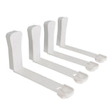 4Pcs Bed Sheet Holders Clips Waterproof Skid Resistance Strong Clamping Force Quilt Sheet Buckle for Mattress Sofa Cover - Rear View