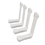 4Pcs Bed Sheet Holders Clips Waterproof Skid Resistance Strong Clamping Force Quilt Sheet Buckle for Mattress Sofa Cover - Close-Up Angle