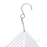 DIY Sublimation Metal Wind Spinner Hanging Blank Wind Chimes Garden Decorative Ornaments House 200x182x1mm