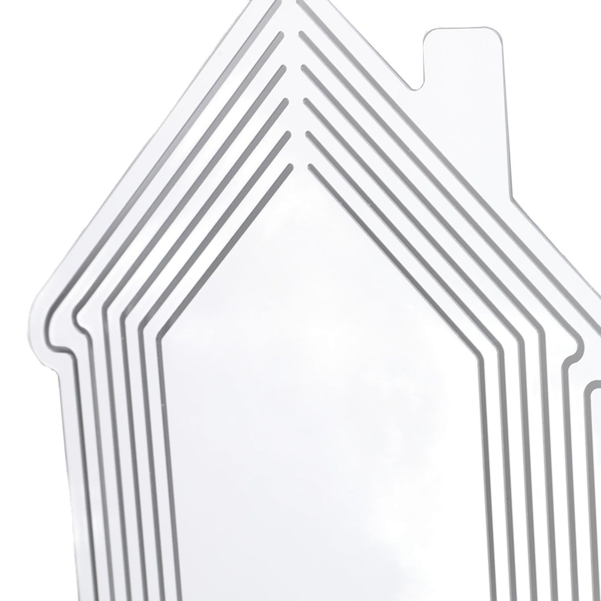 DIY Sublimation Metal Wind Spinner Hanging Blank Wind Chimes Garden Decorative Ornaments House 200x182x1mm