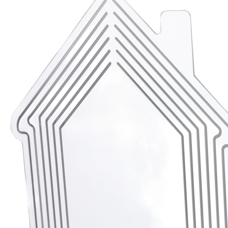 DIY Sublimation Metal Wind Spinner Hanging Blank Wind Chimes Garden Decorative Ornaments House 200x182x1mm