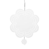 DIY Sublimation Wind Chime Aluminum Blank Wind Chimes Hanging Pendant for Outdoor Garden Courtyard Decoration 200x200x1mm - Front View