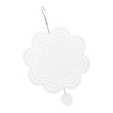 DIY Sublimation Wind Chime Aluminum Blank Wind Chimes Hanging Pendant for Outdoor Garden Courtyard Decoration 200x200x1mm - Extra Image