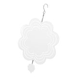 DIY Sublimation Wind Chime Aluminum Blank Wind Chimes Hanging Pendant for Outdoor Garden Courtyard Decoration 200x200x1mm