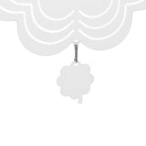 DIY Sublimation Wind Chime Aluminum Blank Wind Chimes Hanging Pendant for Outdoor Garden Courtyard Decoration 200x200x1mm