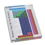 Educational Periodic Table Decoration Safe Odorless Modern Acrylic Periodic Table Elements for Home School Small Size