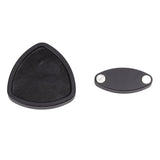 EDC Push Toy Triangluar Anti Pressure Pivot Magnetic Toys Stress Relief Fingertip Toy for 15‑35 Years Old Youth Black