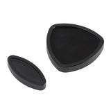EDC Push Toy Triangluar Anti Pressure Pivot Magnetic Toys Stress Relief Fingertip Toy for 15‑35 Years Old Youth Black - Close-Up Angle