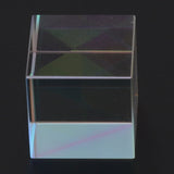 Prism Cube Optical Glass RGB Dispersion Color Cube Sun Catcher X Cube Prism Birthday Gift 20x20x20mm/0.8x0.8x0.8in - Extra Image