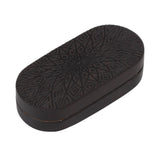 Ebony Magnetic Push Slider Toy Anti Stress Adults Hardwood Push Slider Stress Relief Sensory Toys Autism ADHD Unlimited Sunflower - Rear View