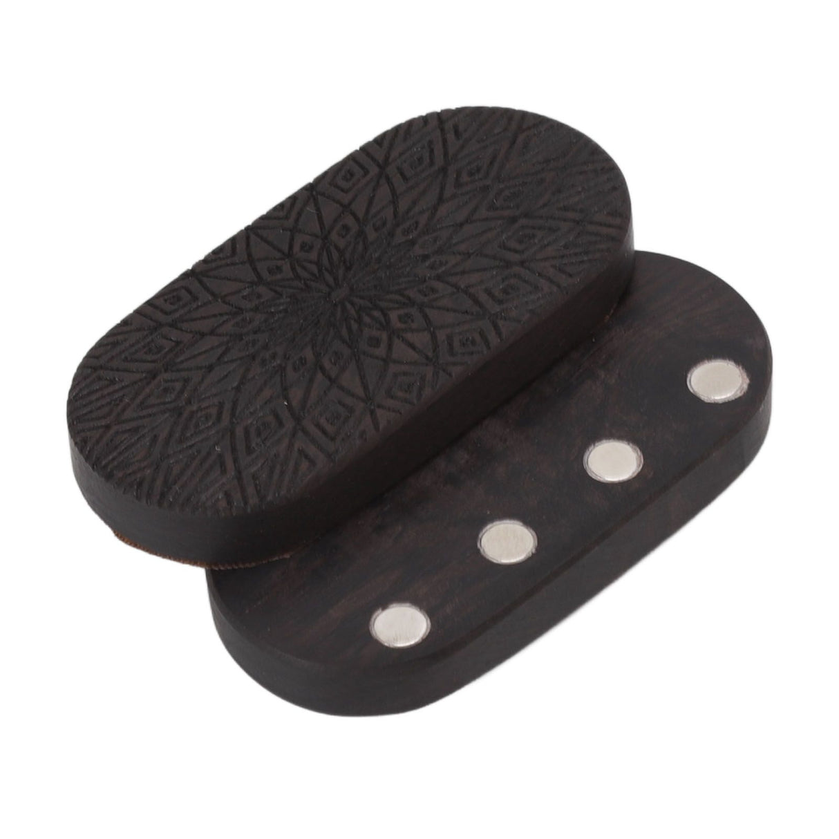 Ebony Magnetic Push Slider Toy Anti Stress Adults Hardwood Push Slider Stress Relief Sensory Toys Autism ADHD Unlimited Sunflower