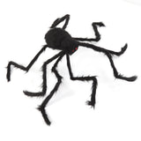 Cobweb and Spider Terror Decoration Soft with 40g Cotton White and Black Spider Cobweb Props for Halloween