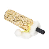 Christmas Wine Bottle Cover Beautiful Shiny Sequin Cloth Decorative Bottle Sleeve Cover for Christmas Parties Gold