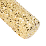 Christmas Wine Bottle Cover Beautiful Shiny Sequin Cloth Decorative Bottle Sleeve Cover for Christmas Parties Gold