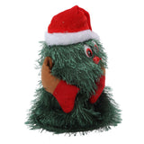 Tabletop Christmas Tree Musical Rotatable Cute Plant Shape Christmas Tree Figurine Decoration - Close-Up Angle