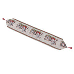 Christmas Table Runner Reusable Washable 1.8m Long Knitted Fabric Table Runner Holiday for Home Cafe Type 2