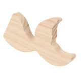3 Pcs Fish Wood DIY Crafts Whale Tail Ornaments Whale Crafts for Childrens Playthings Toys