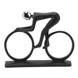 Cycling Ornament Resin Simple Streamlined Appearance Desktop Decoration for TV Table