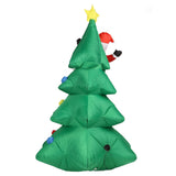 Dog Bite Old Man's Christmas Tree LED Growing Inflatable Christmas Tree for Outdoor Grden Yard AU 100‑240V