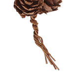 10Pcs Christmas Picks Pinecone Red Berry Pin Needle Artificial Delicate Christmas Decorations