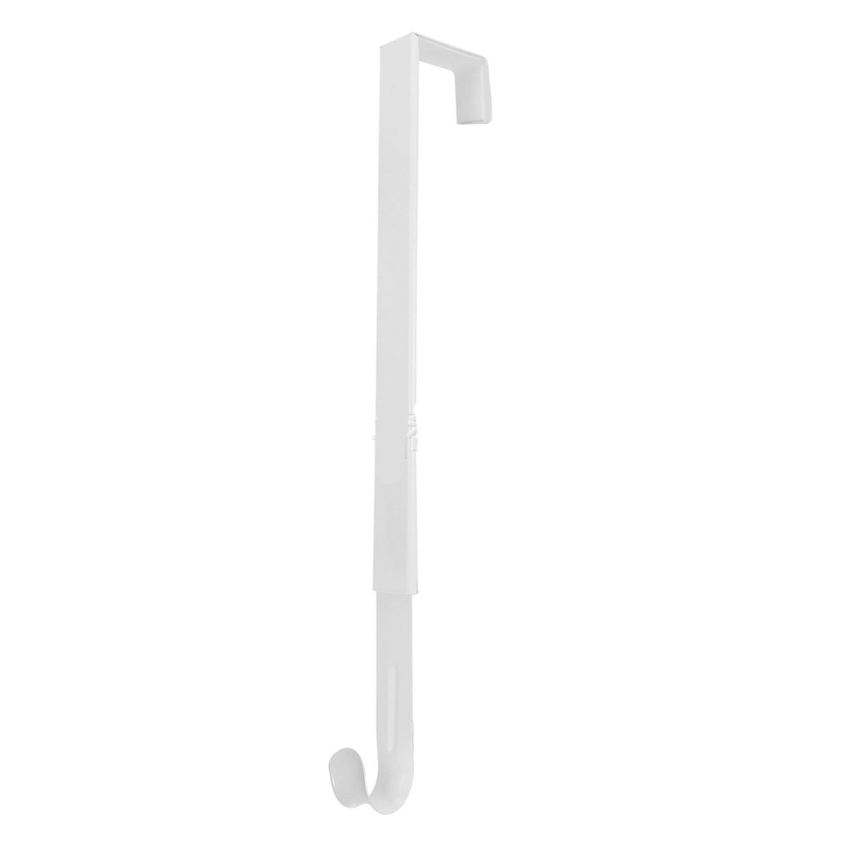 Adjustable Wreath Door Hanger Damage Free Wreaths Hanging Over The Door Hooks Iron Door Hanger for Christmas Wreath White