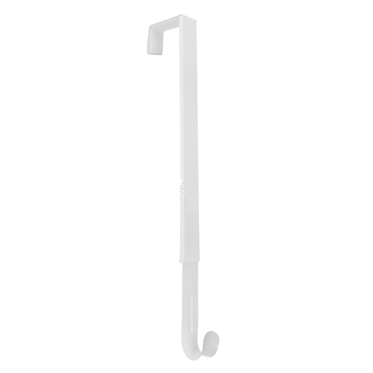 Adjustable Wreath Door Hanger Damage Free Wreaths Hanging Over The Door Hooks Iron Door Hanger for Christmas Wreath White