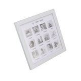 Baby First Year Photo Frame 12 Months Newborn Monthly Picture Frame for Baby Growth Record Baby Keepsake