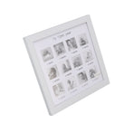 Baby First Year Photo Frame 12 Months Newborn Monthly Picture Frame for Baby Growth Record Baby Keepsake