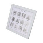 Baby First Year Photo Frame 12 Months Newborn Monthly Picture Frame for Baby Growth Record Baby Keepsake