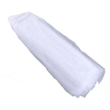Table Cloth Soft Fluffy Stretchy Tulle Wedding Table Runner Table Skirt Wedding Table Decorations White 183x75cm (6x2.5ft)