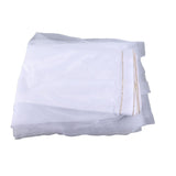 Table Cloth Soft Fluffy Stretchy Tulle Wedding Table Runner Table Skirt Wedding Table Decorations White 183x75cm (6x2.5ft) - Side View