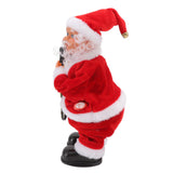 Electric Musical Dancing Christmas Old Man Interesting Hip Shaking Christmas Old Man Doll Decoration Gifts Guitar - Low Angle